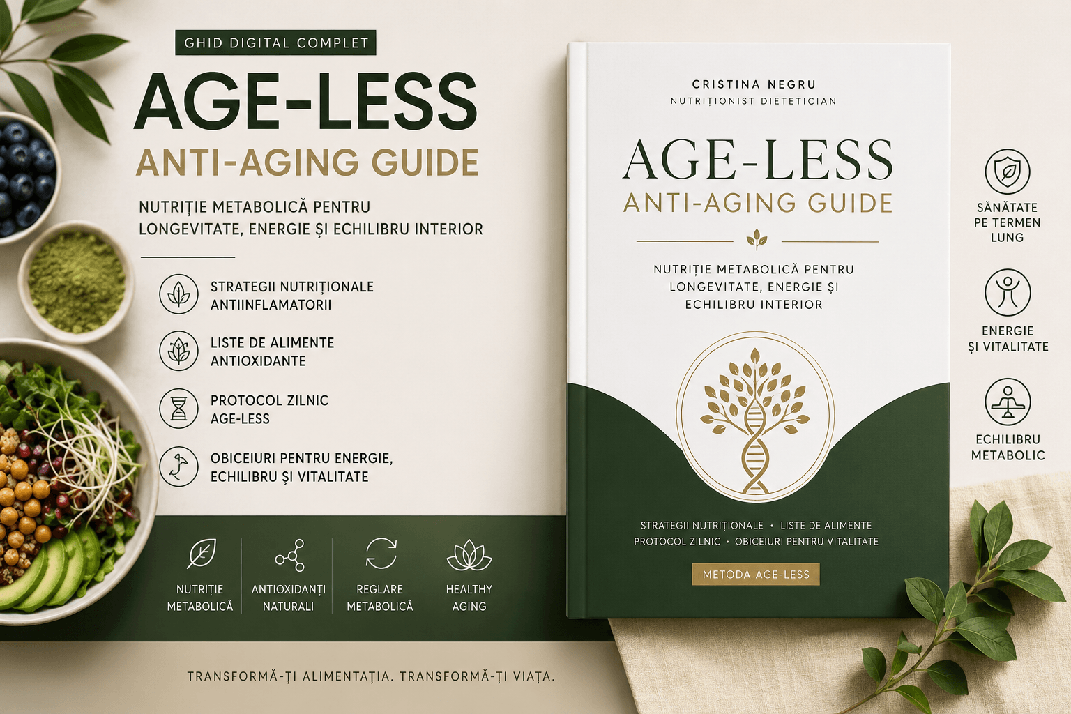 AGE-LESS Anti-Aging Guide.