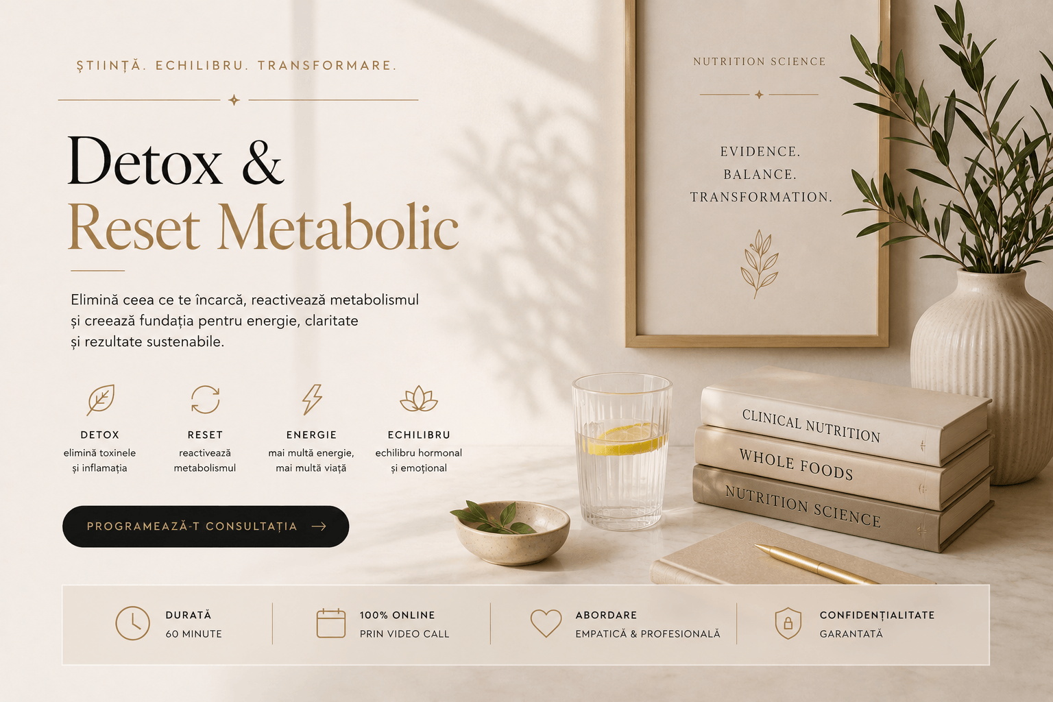 Programul Detox & Reset.