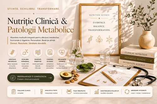 Nutriție clinică în afecțiuni metabolice.